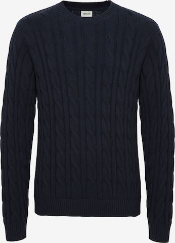 !Solid Pullover in Blau: Vorderseite