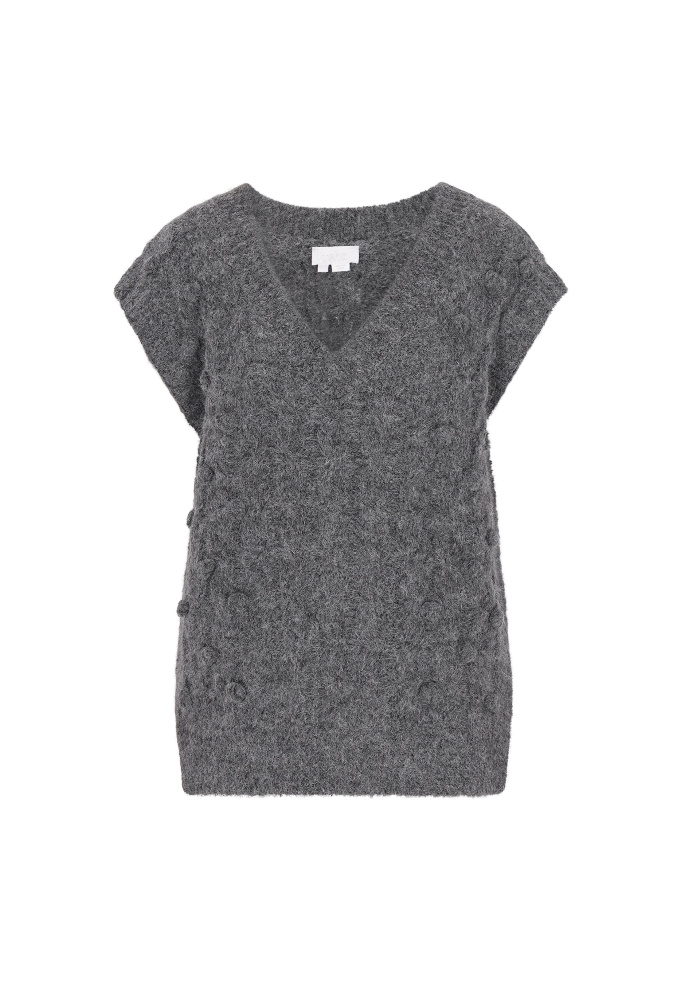 usha WHITE LABEL Sweater in Grey: front