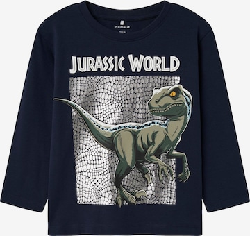 T-Shirt 'Jurassic World' NAME IT en bleu : devant