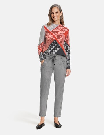 Coupe slim Pantalon GERRY WEBER en gris