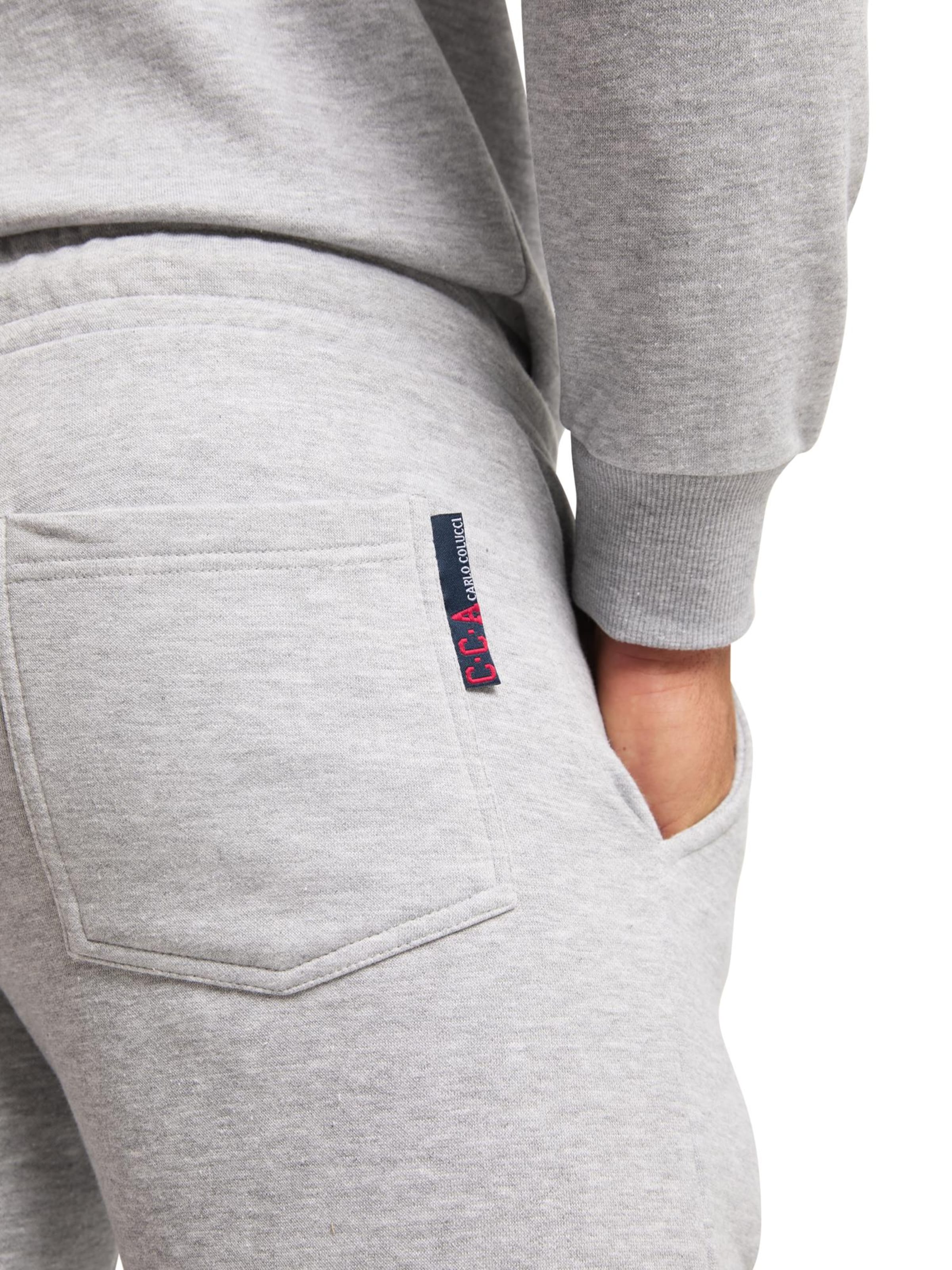 Carlo Colucci Tapered Trousers 'D'Amato' in Grey