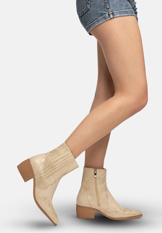 Salinyang Støvletter i guld