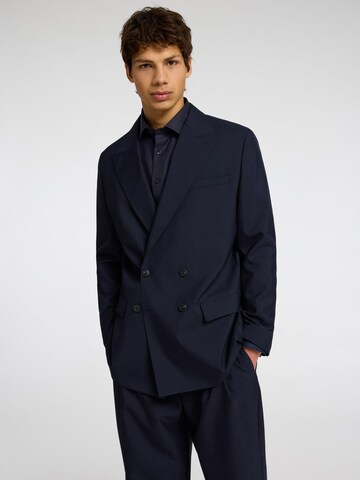 SELECTED Slim fit Overhemd 'SLHLux' in Blauw