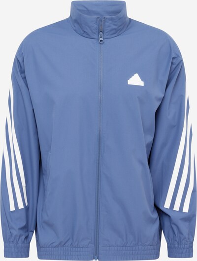 ADIDAS SPORTSWEAR Športna jakna | golobje modra / bela barva, Prikaz izdelka