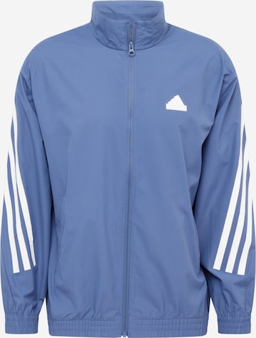 ADIDAS SPORTSWEAR Αθλητικό μπουφάν σε μπλε: μπροστά