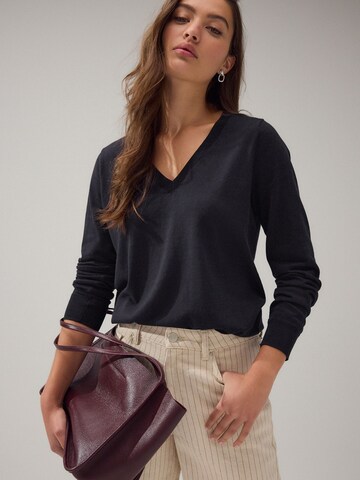 Next - Pullover em azul: frente