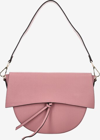 faina Crossbody Bag in Pink: front