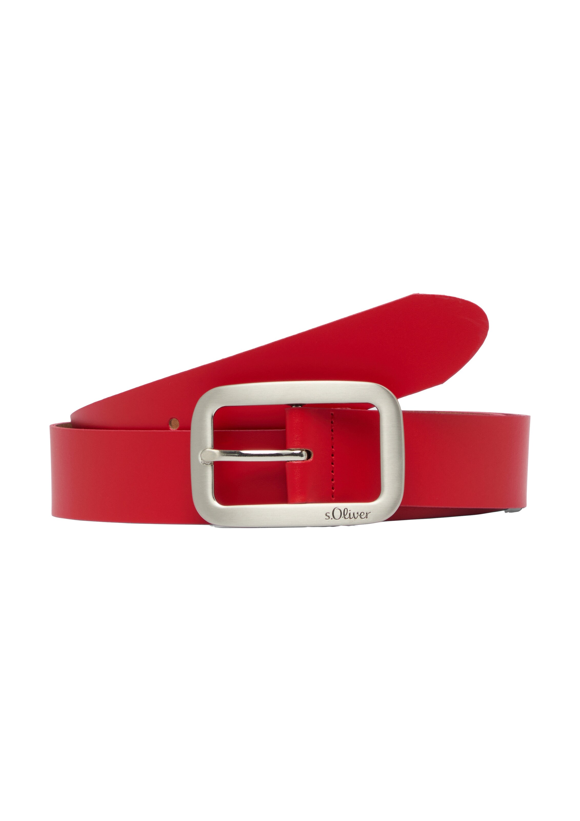 s.Oliver Belt in Red: front