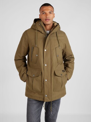 Volcom Winter Parka 'STARGET' in Green: front