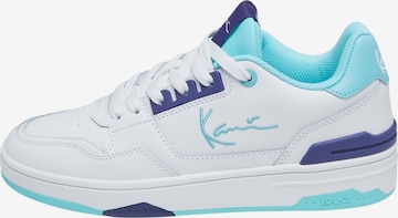 Sneaker bassa di Karl Kani in bianco: frontale