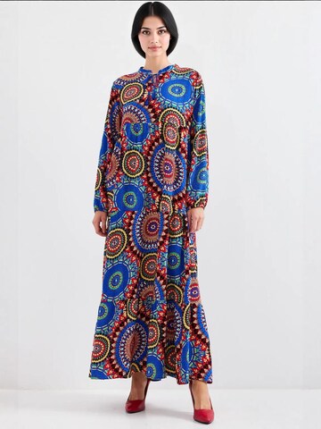 Bigdart Dress in Blue: front
