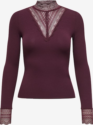 ONLY Shirt in Red: front