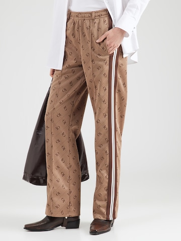 10Days Regular Broek in Bruin: voorkant