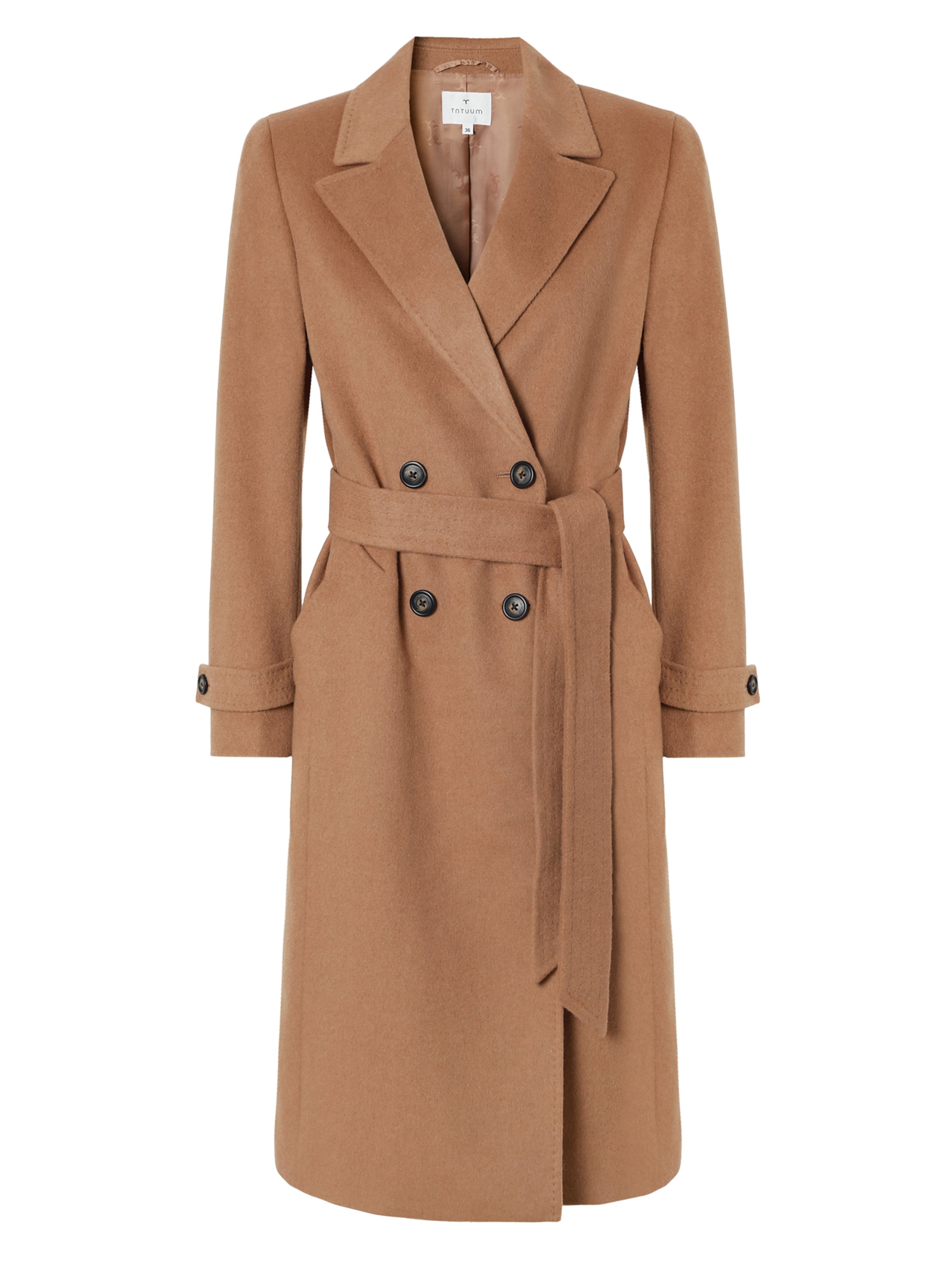 TATUUM Vinterkappa 'TEA' i beige: framsida