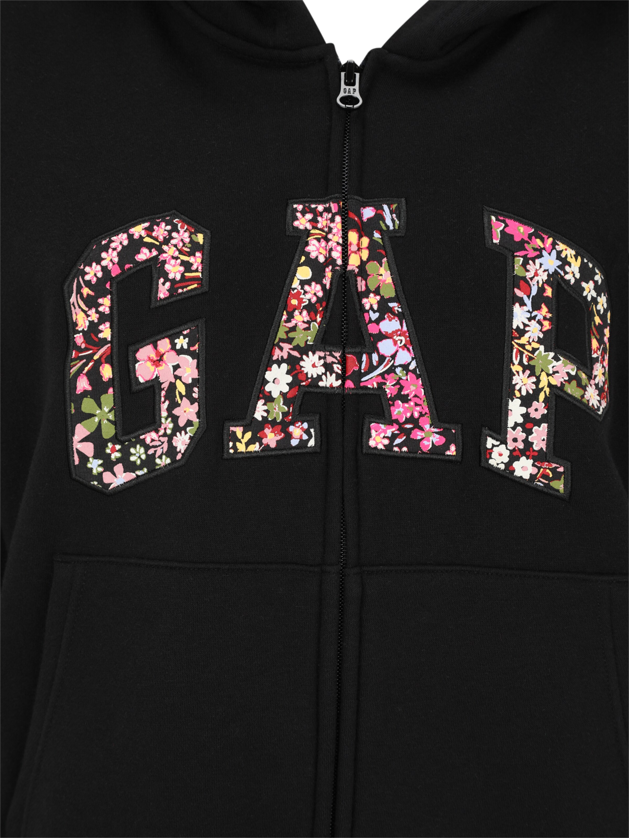 Gap Tall Кофта на молнии 'HERITAGE' в Черный