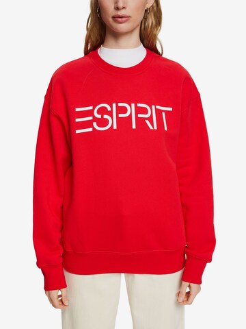 ESPRIT Sweatshirt in Red: front