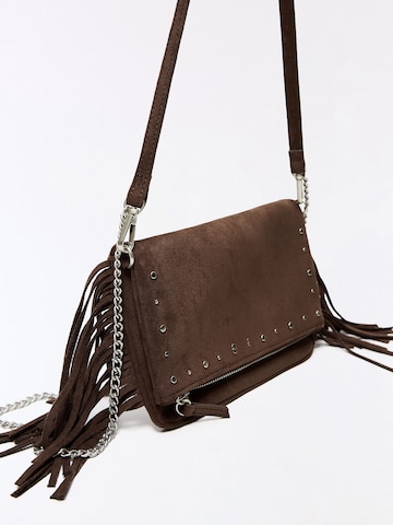 Sac bandoulière Bershka en marron