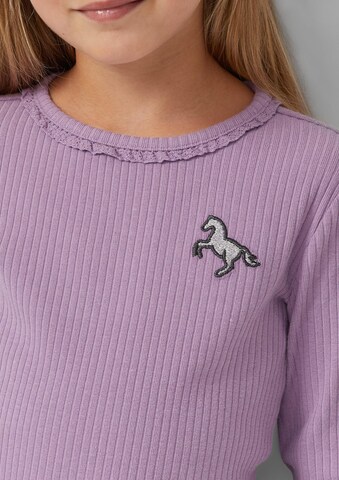 T-Shirt s.Oliver en violet