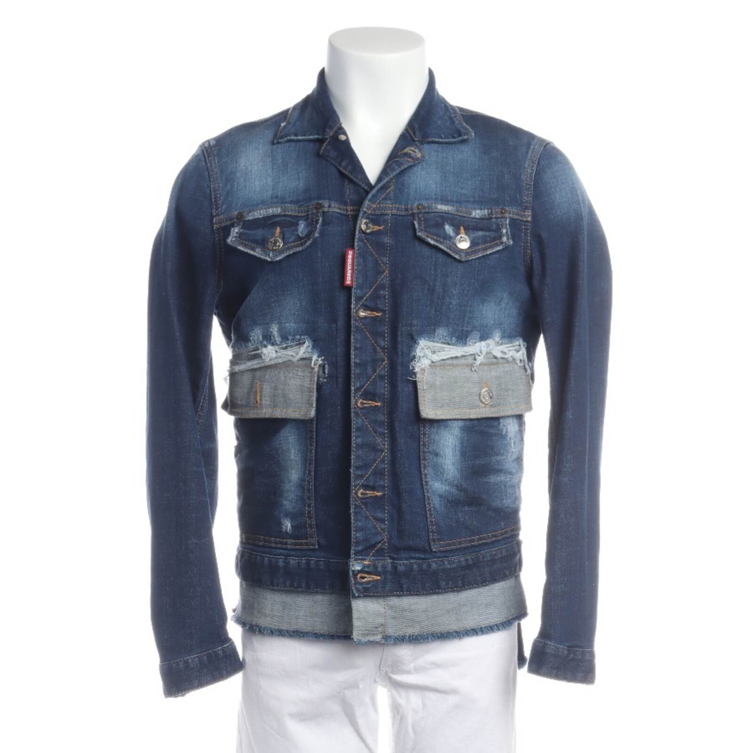 DSQUARED2 Jacket & Coat in S in Blue: front