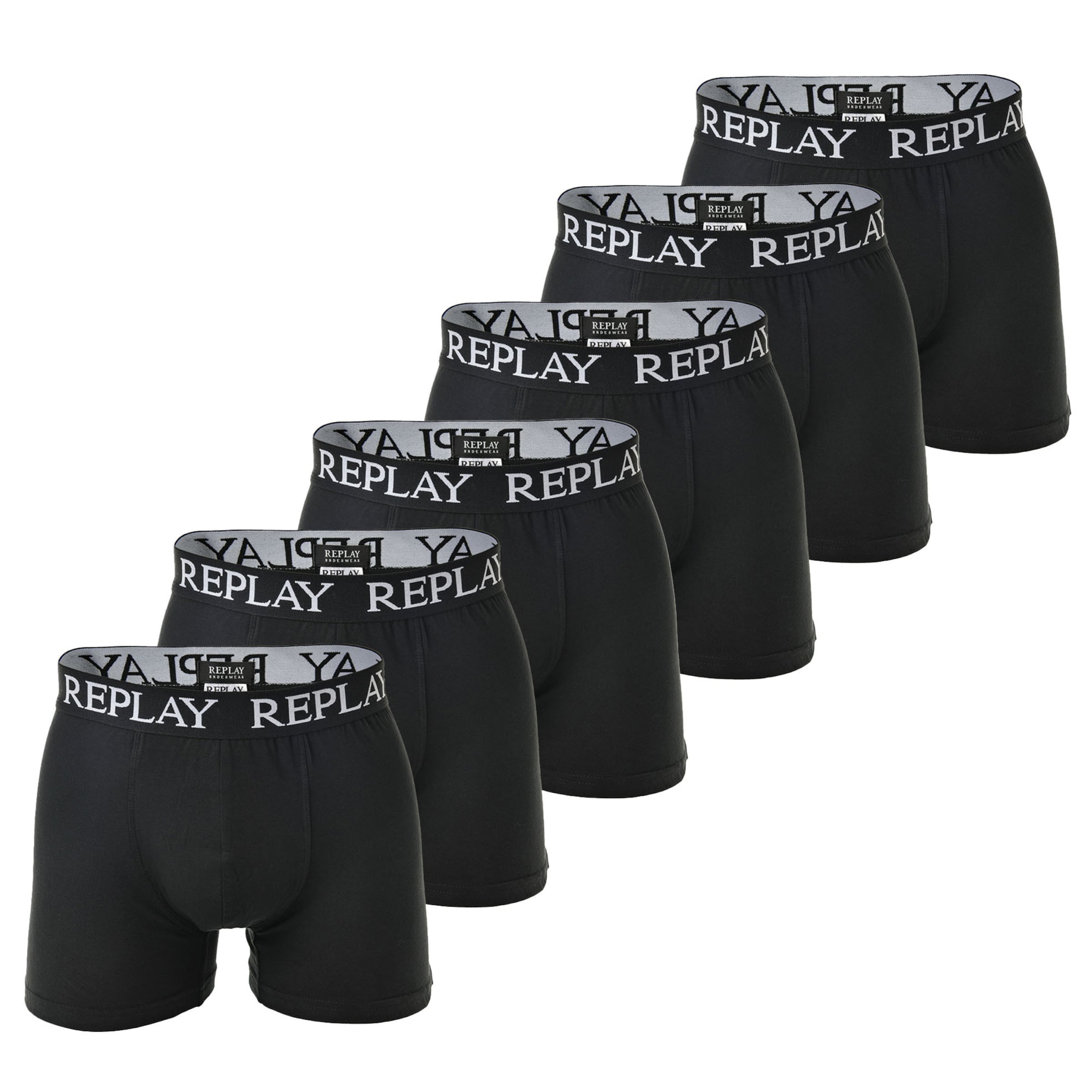 Boxer di REPLAY in nero: frontale