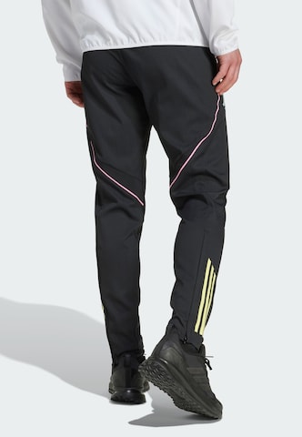 Effilé Pantalon de sport 'Juventus Turin Tiro 25 Competition' ADIDAS PERFORMANCE en noir