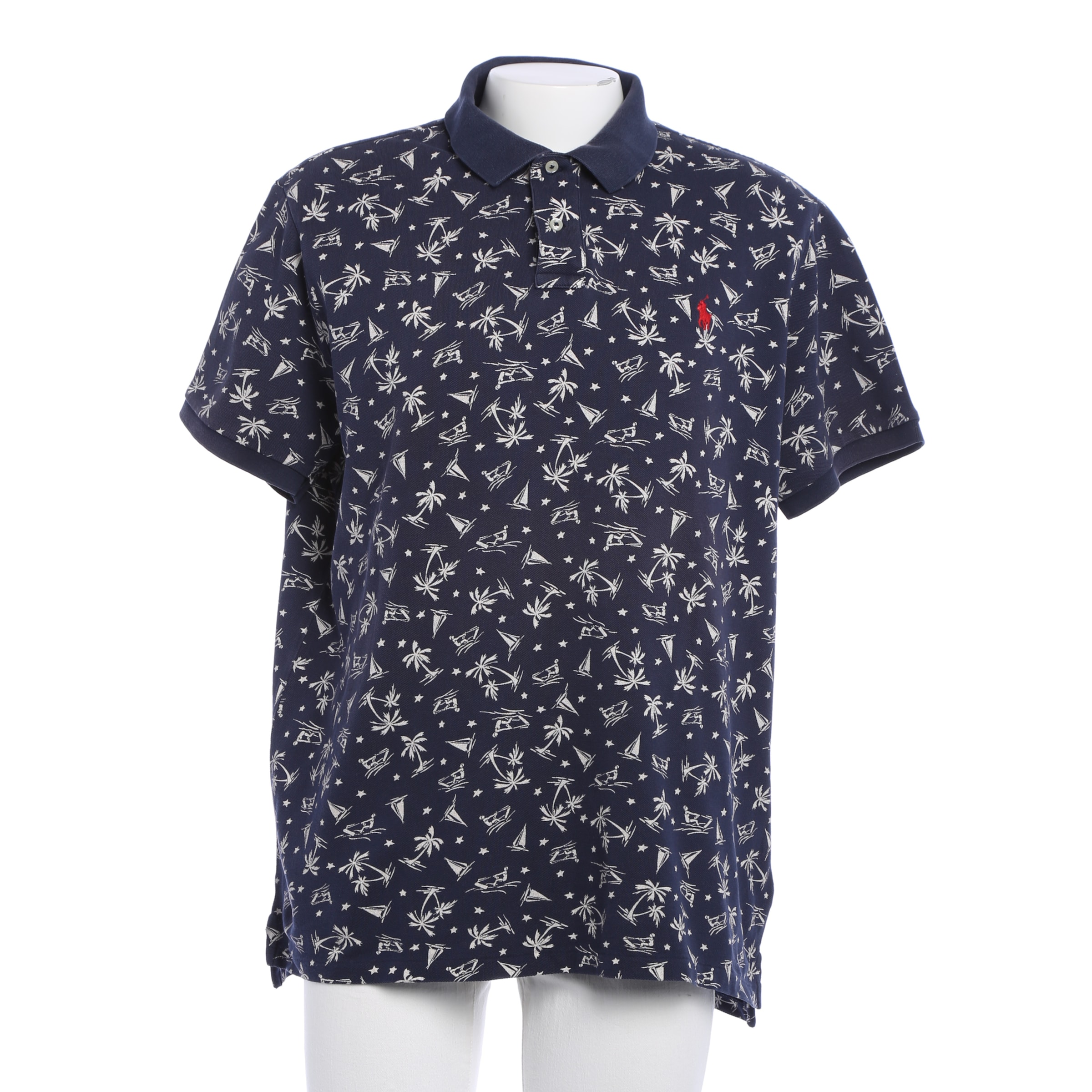 Polo Ralph Lauren Poloshirt in XXL in navy, Produktansicht