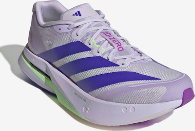 39-39,5 dydžio Bėgimo batai 'ADIZERO BOSTON 13' iš ADIDAS PERFORMANCE, spalva – mėlyna / alyvinė spalva / levandų spalva, Prekių apžvalga