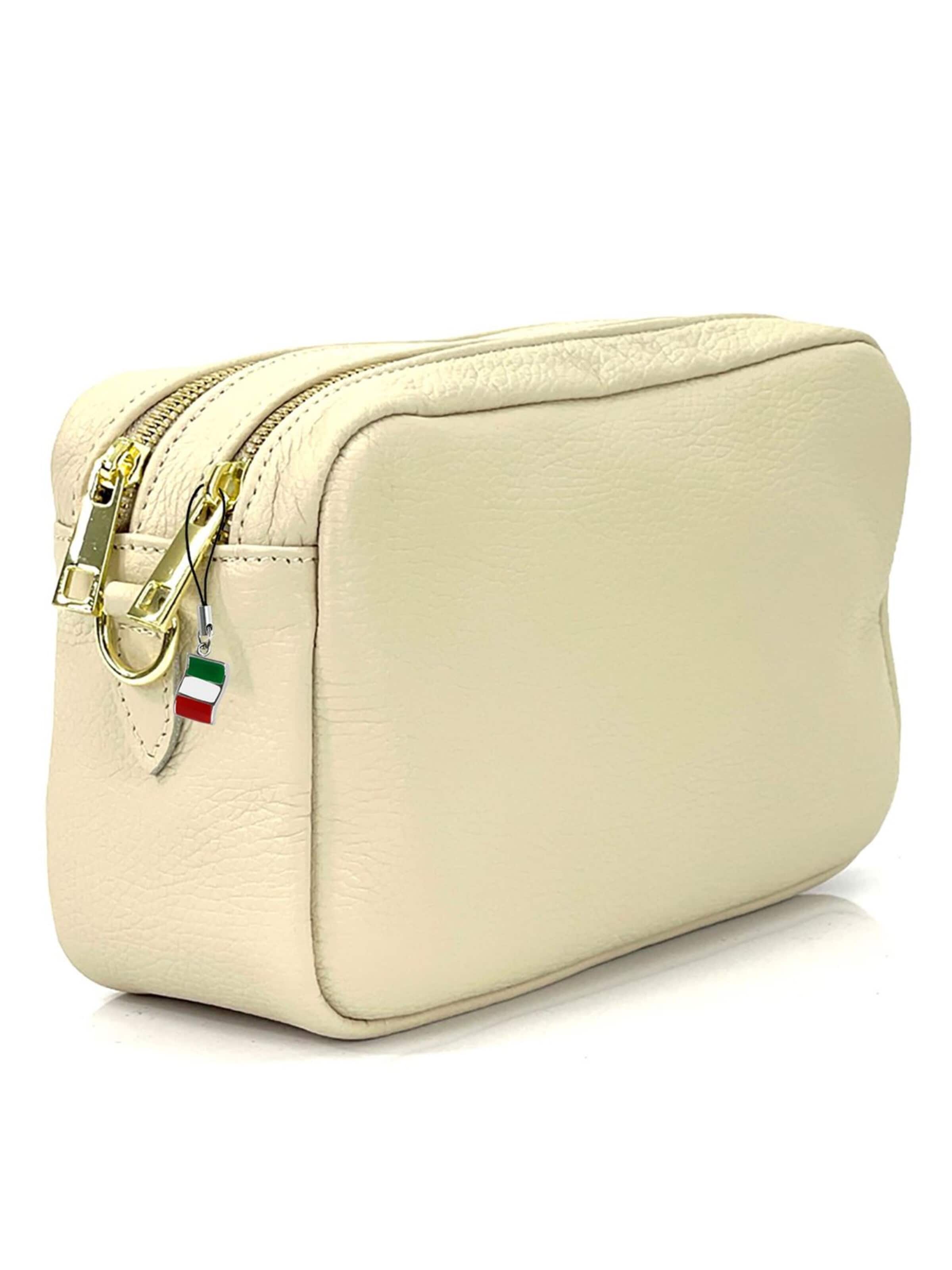 Florence Schoudertas in Beige: voorkant