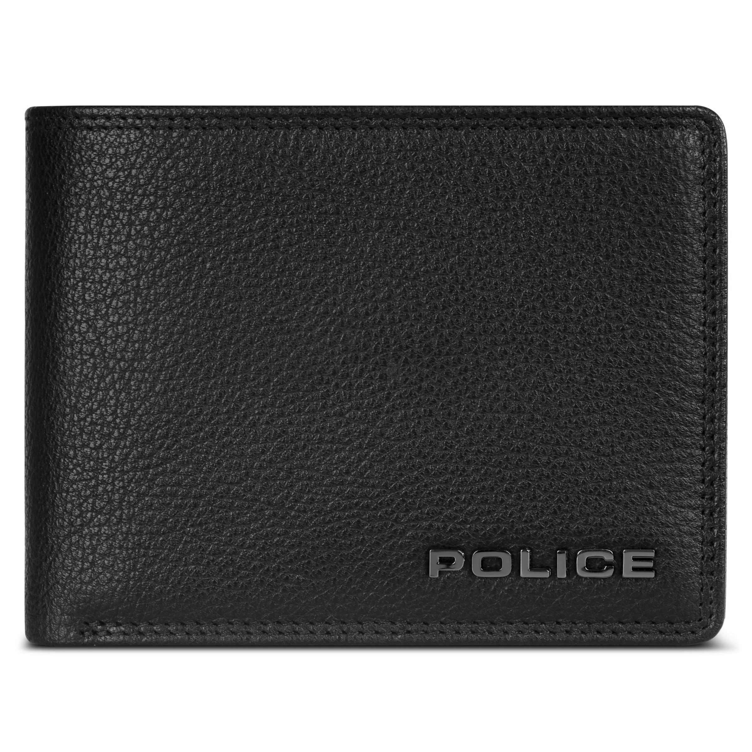 POLICE Portemonnee in Zwart: voorkant