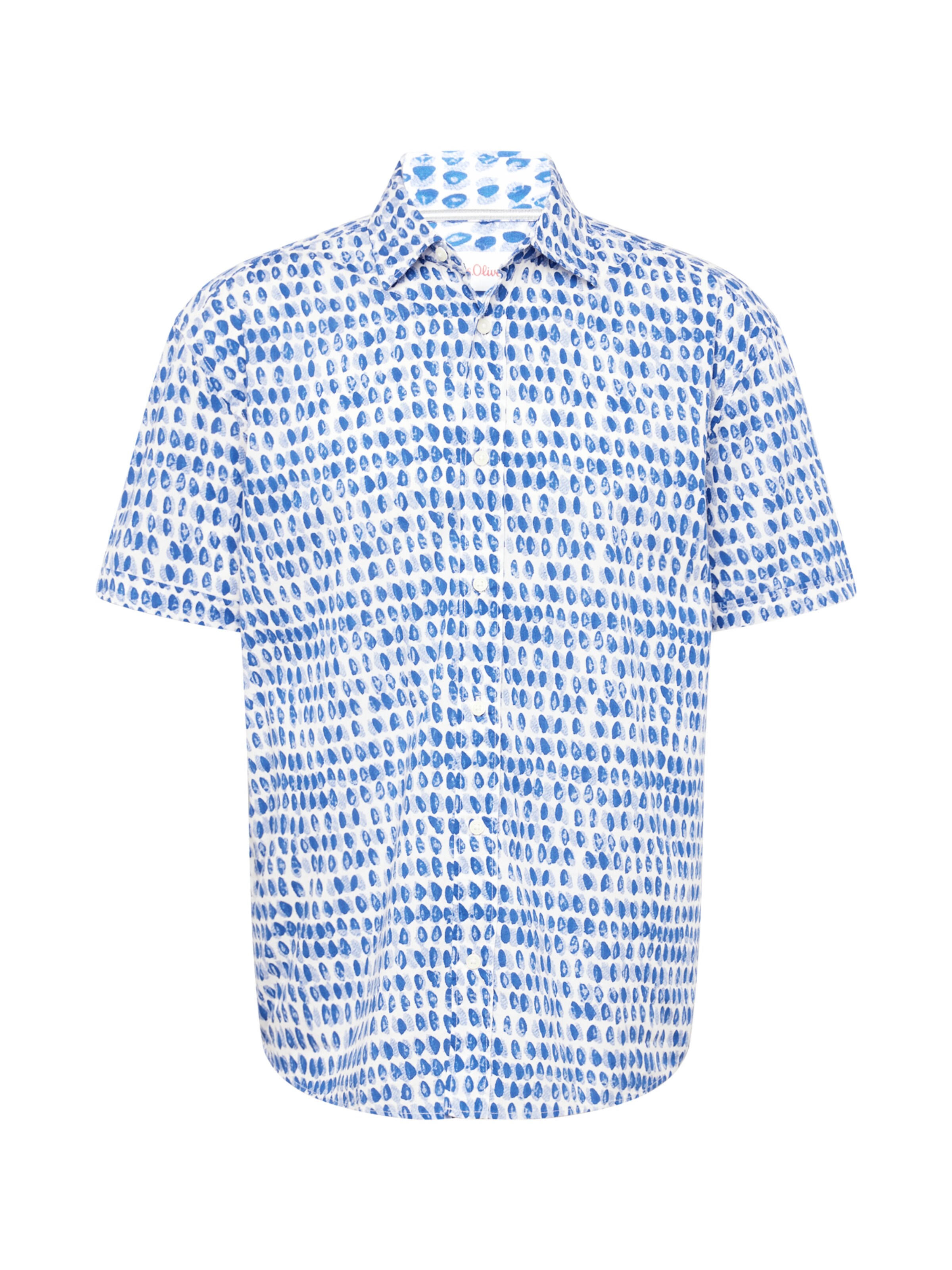 s.Oliver Overhemd in Wit: voorkant