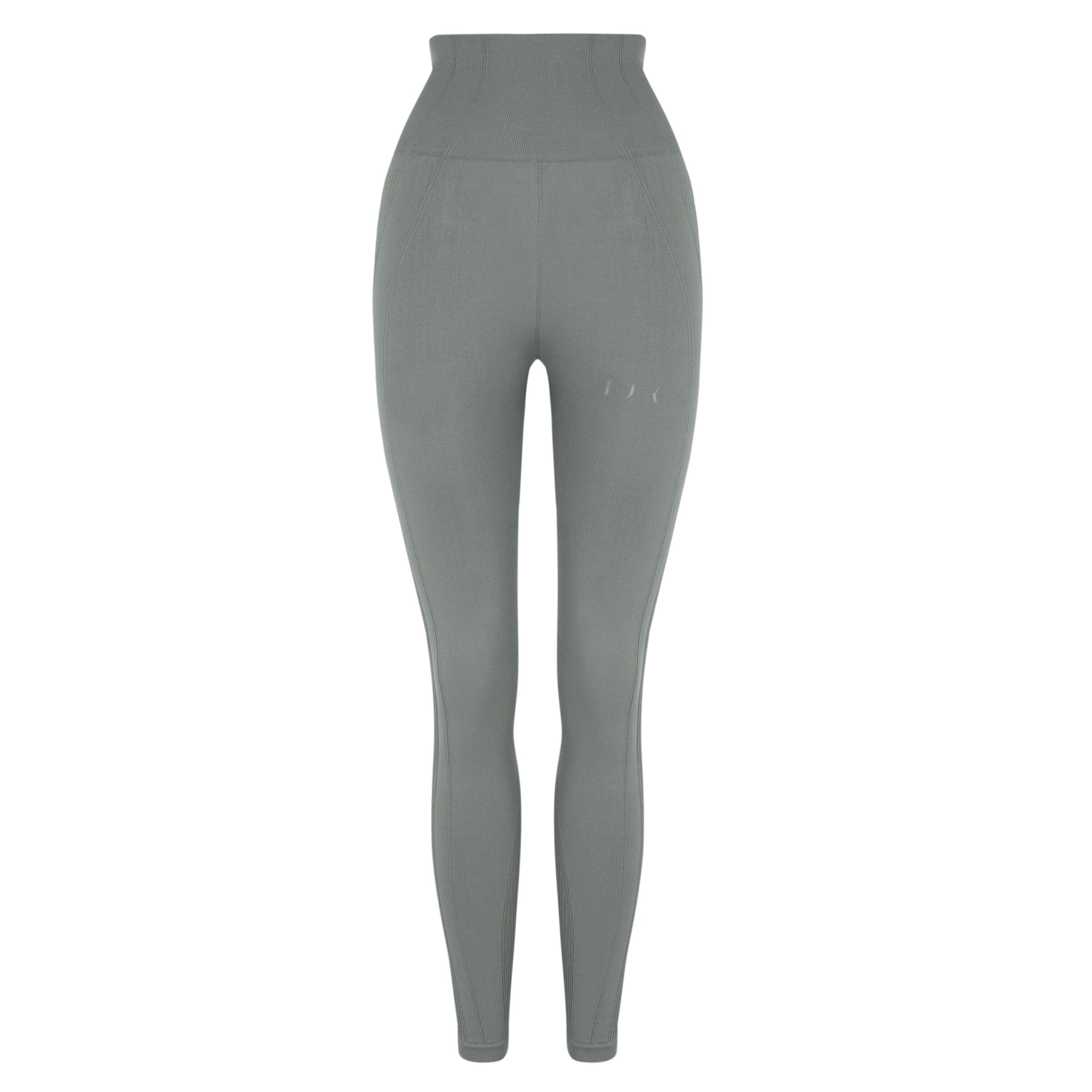 Born Living Yoga Flared Sportbroek ' Nilay ' in Groen: voorkant