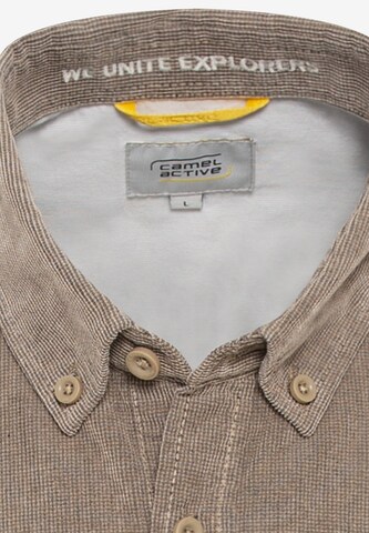 CAMEL ACTIVE Regular fit Button Up Shirt in Beige