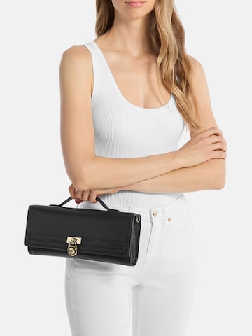 Michael Kors Axelremsväska 'MICHAEL KORS HAMILTON MODERNE HANDBAG BORSA' i svart: framsida