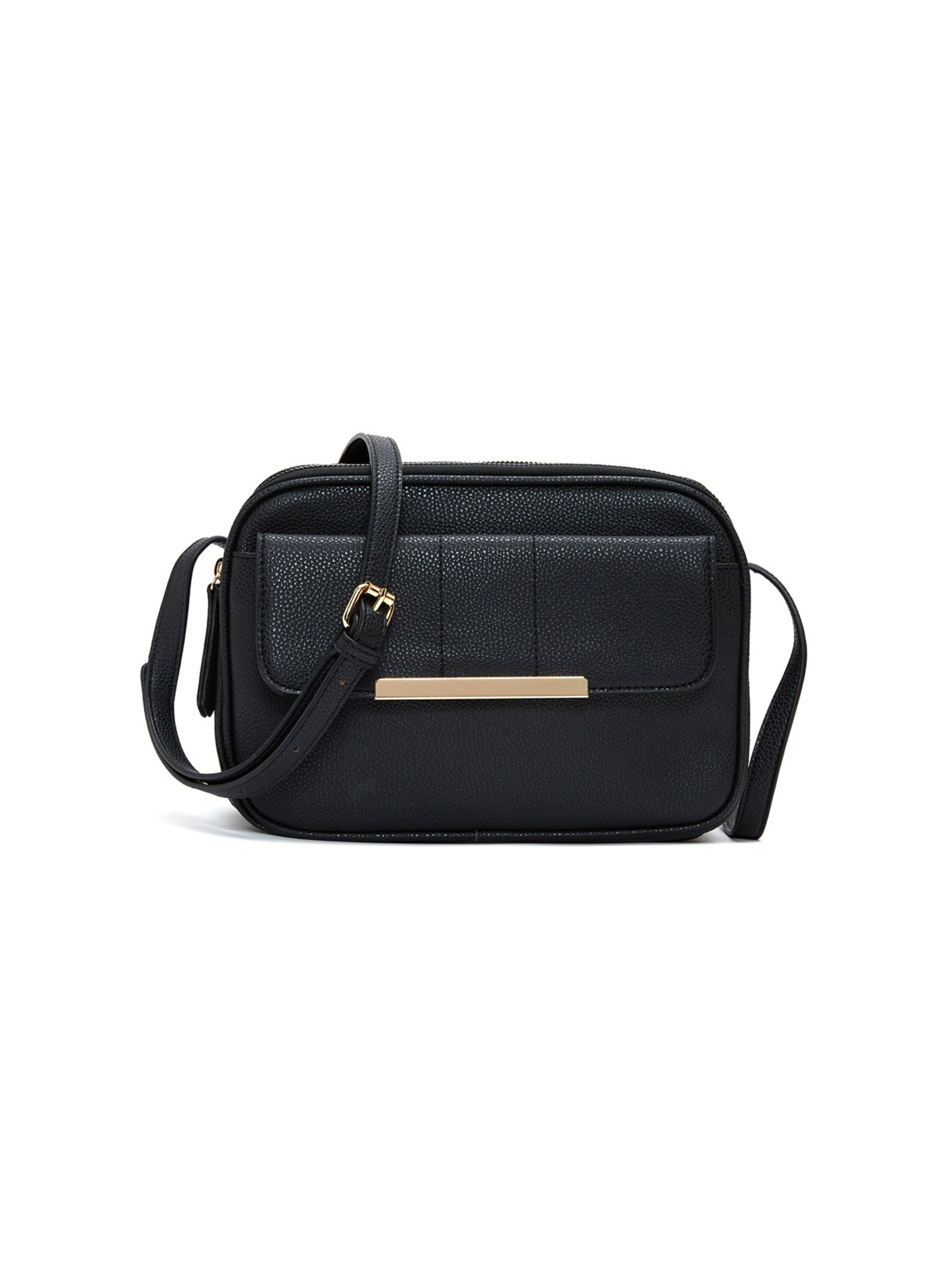 Derimod Schoudertas in Zwart: voorkant