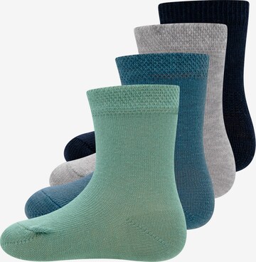 Chaussettes EWERS en bleu : devant