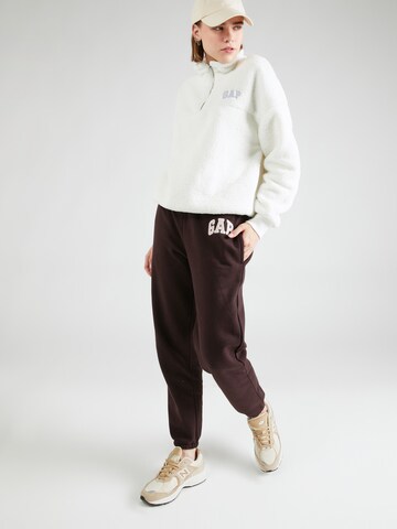 GAP Tapered Broek 'HERITAGE' in Bruin