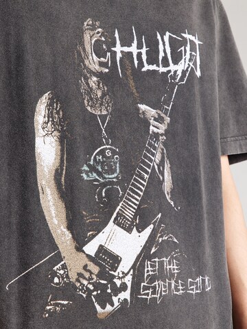 T-Shirt 'Noctornix' HUGO en noir