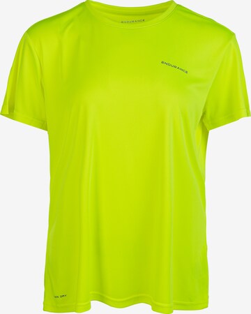 ENDURANCE Performance Shirt 'Keily' in Yellow: front