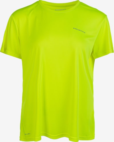 ENDURANCE Functioneel shirt 'Keily' in de kleur Neongeel / Zilver, Productweergave