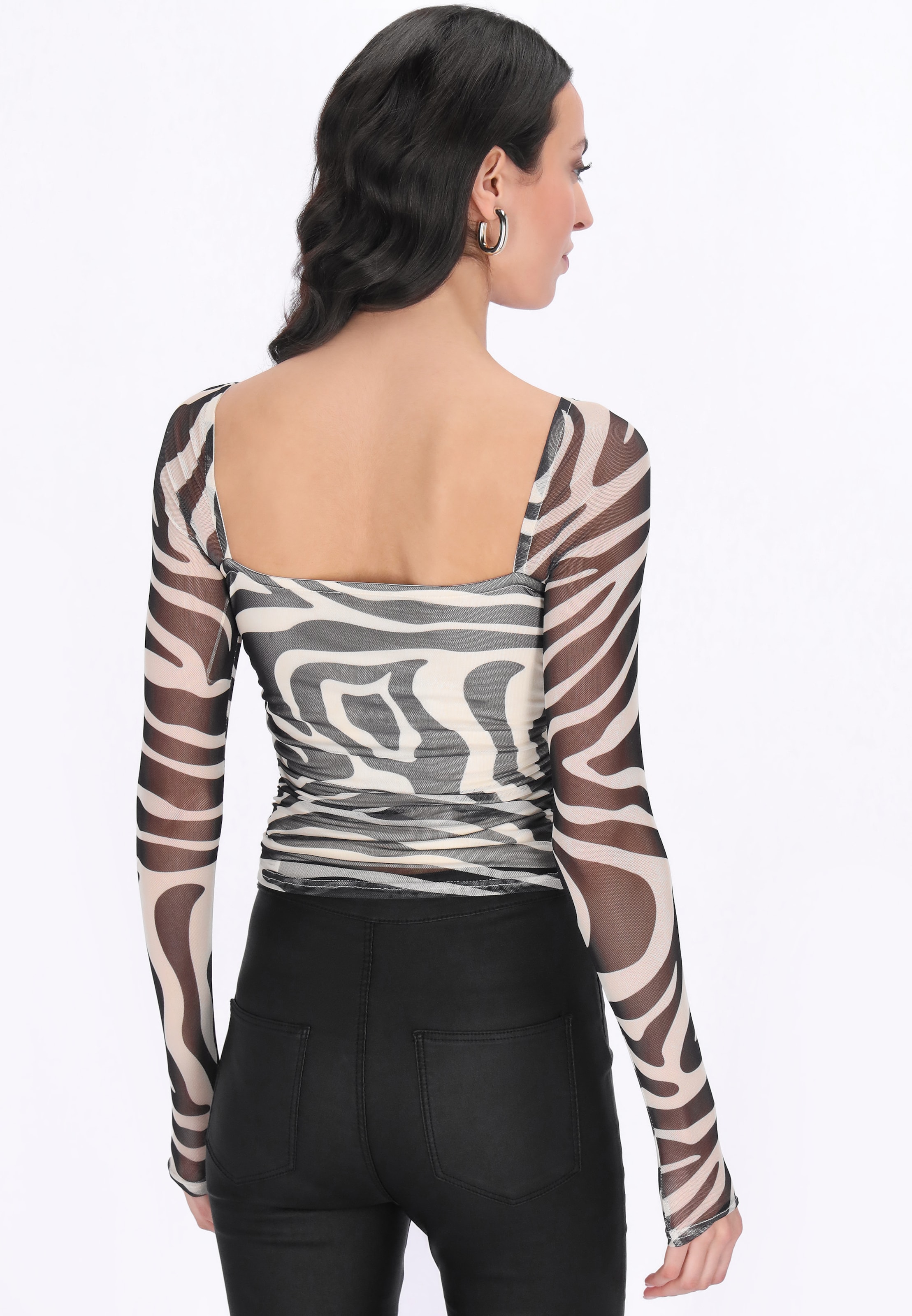 faina - Blusa en negro