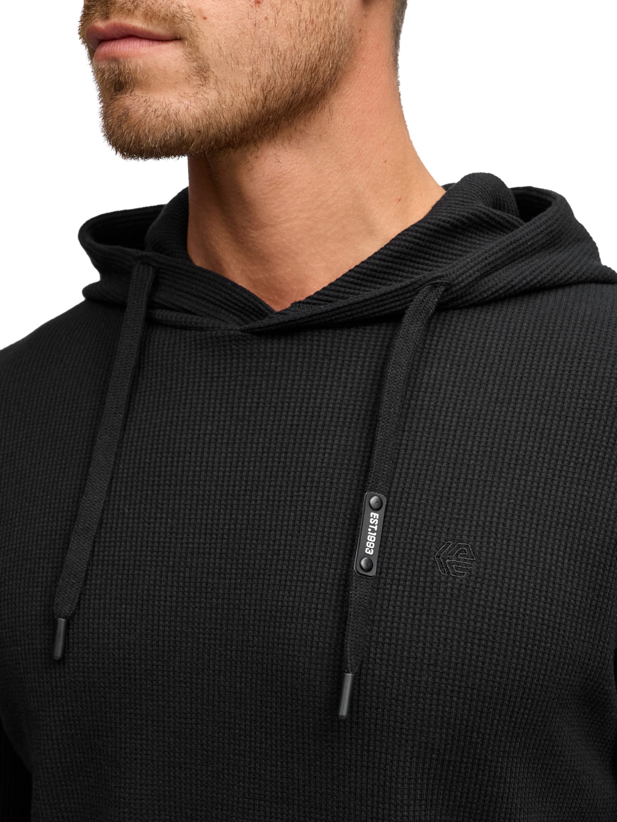 INDICODE JEANS Sweater in Black