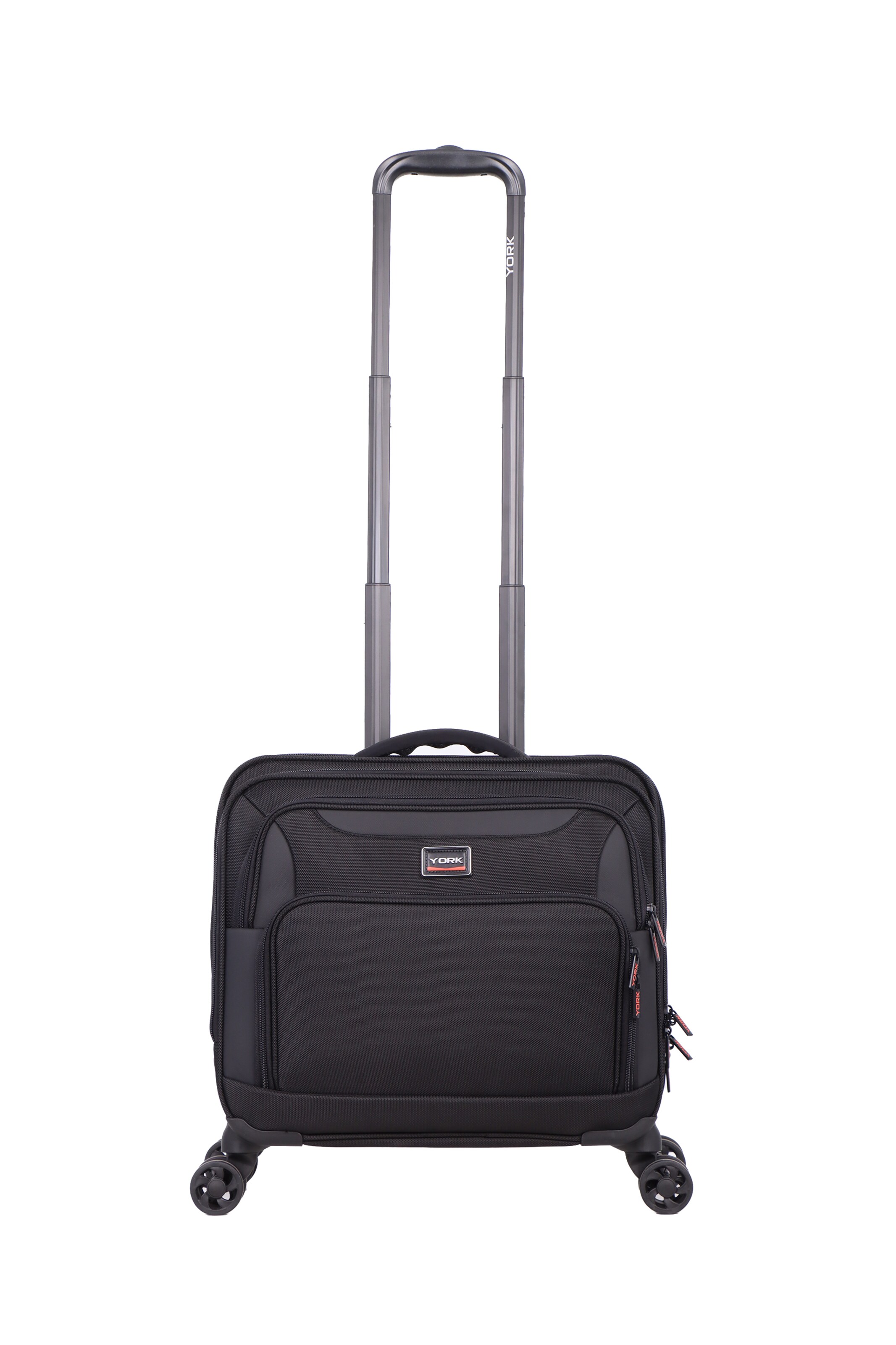 YORK Aktenkoffer 'Venture' in Zwart: voorkant