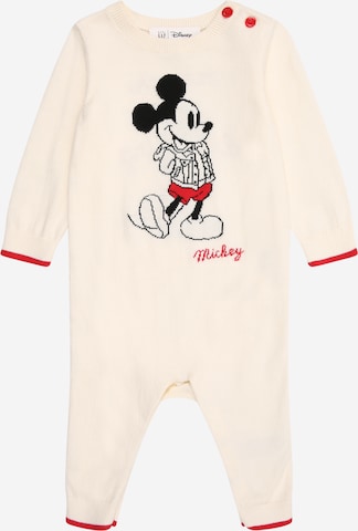 balta GAP Kombinezonas: priekis