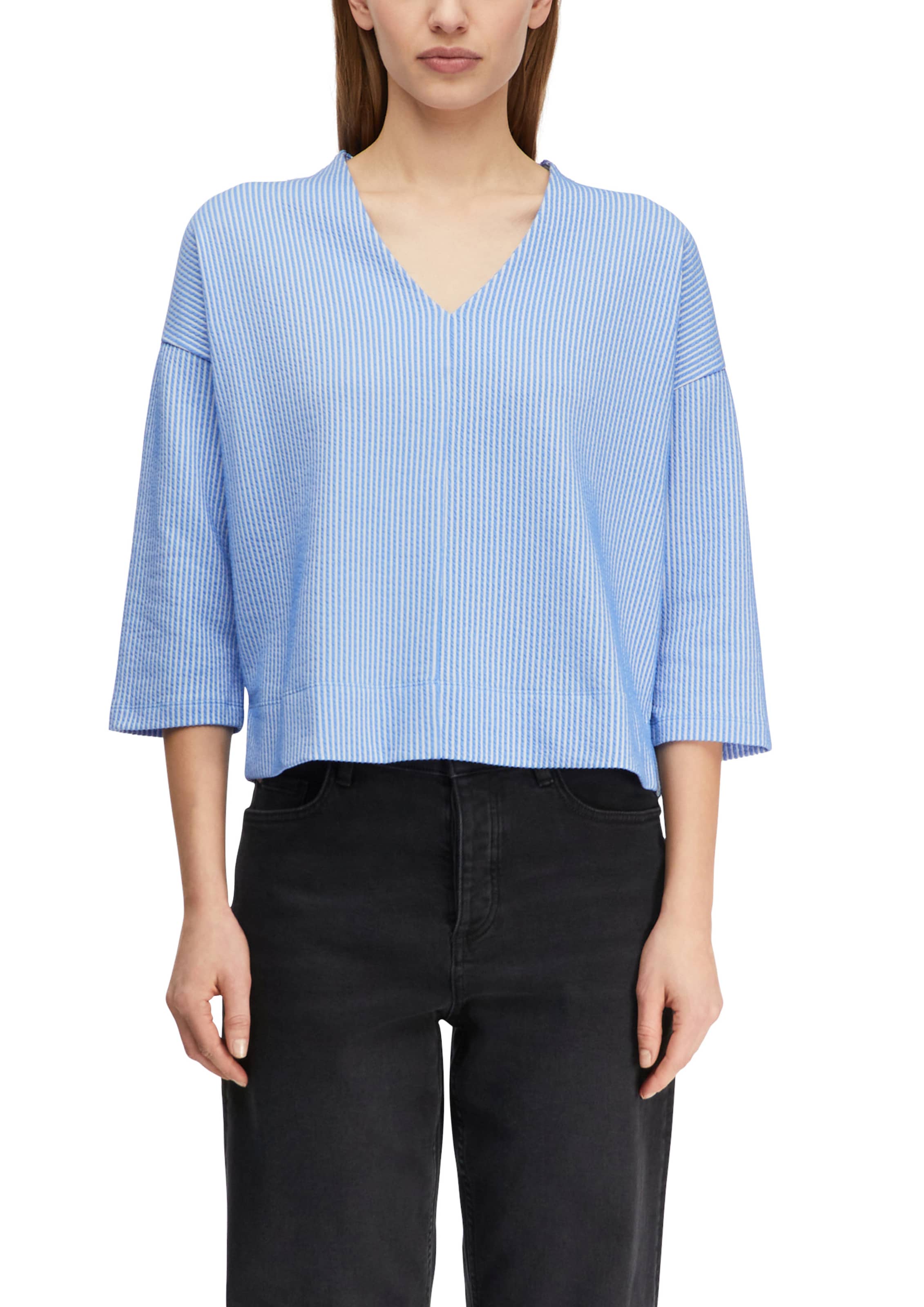 Sweat-shirt COMMA en bleu