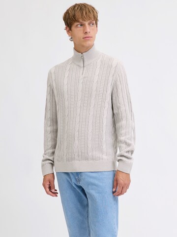 Pullover 'JREBLUKE' di JJ Rebel in grigio: frontale
