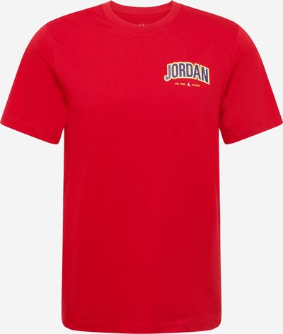 Jordan Camiseta en navy / amarillo / rojo / blanco, Vista del producto
