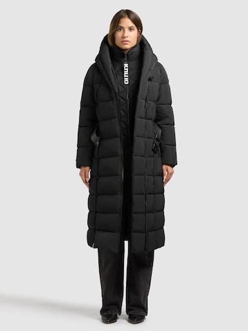 khujo Wintermantel 'JANESSA' in Schwarz