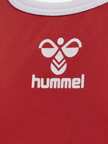 T-Shirt fonctionnel Hummel en rouge