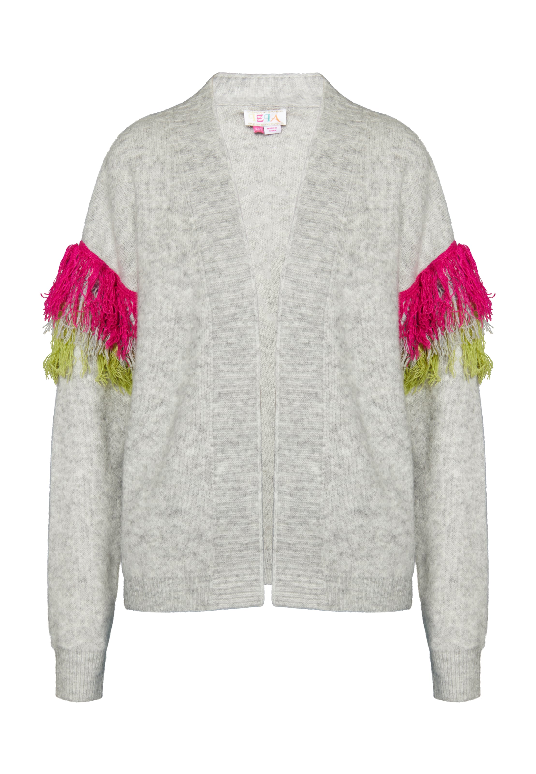 IZIA Kardigán 'Hoona' - Sivá: predná strana