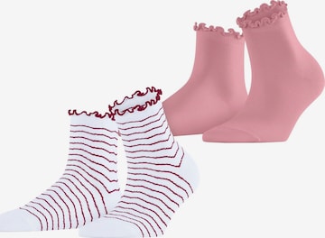 ESPRIT Socks 'Wavy Line 2-Pack' in Mixed colors: front